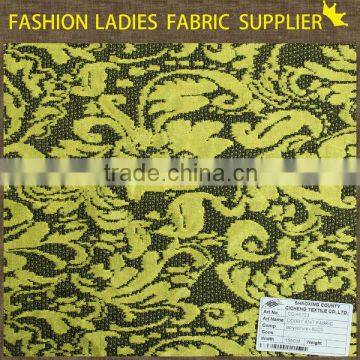 2014 fashion double knit acrylic jacquard fabric,charming acrylic jacquard fabric,lady dress acrylic jacquard fabric