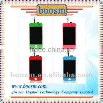 New lcd touch assembly for ipod touch 4 lcd replacement in high quality