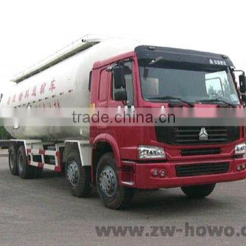 High quality china sinotruk Powder material transport truck Powder material transp 8x4 ZZ1313N4661C1 cheap powder material truck