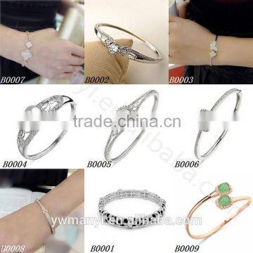 2016 Newest Jewelry Multi Layer Colorful Mesh Rhinestone Stardust Magnetic Bracelet Double Wrap A0002 photo-5