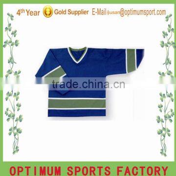 2016 custom made ice hockey jersey