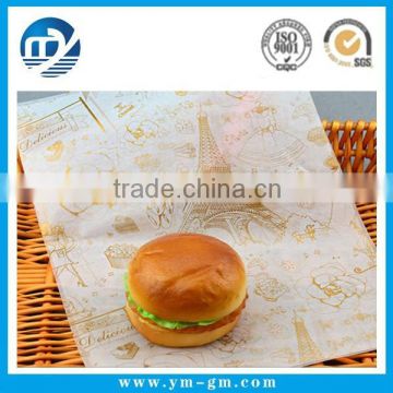 Greaseproof Paper for burger wrapping,Special baking paper,Baking packaging