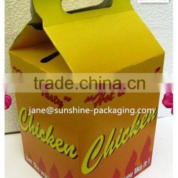 OEM printing disposable paper chicken pot or box