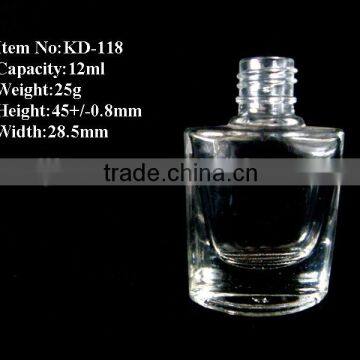 12ml mini nail polish glass vial