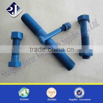 Hot sale product stud bolt and nut ASTM A193 B7 stud bolt and nut PTFE Stud bolt and nut