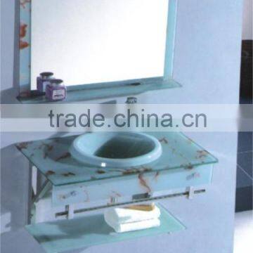 two piece glass bathroom sink /glass bowl sinks/cheap bathroom sinks                        
                                                Quality Choice