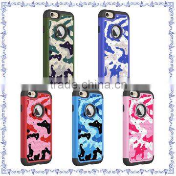 Combo diamond case for iphone , wholesale phone cover for iphone 6s