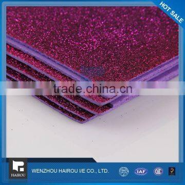 Thin Red And Purple Glitter Powder Eva Foam photo-5
