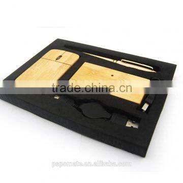 Bamboo Material Usb Kit for Promotional Use/ 3 in 1 Usb Kit for Computer Use photo-3