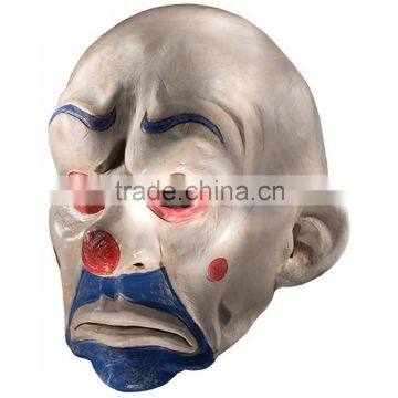 Halloween Party Cosplay Funny Latex rubber joker face Mask Costume dress