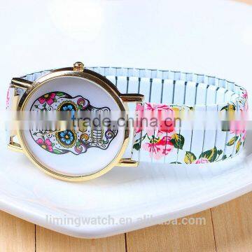 2015 Hot Sales Fashion Colourful Watch Rose Flower Belt Spring Strap China Wholesale Ladied Fashion Watches Latest photo-3