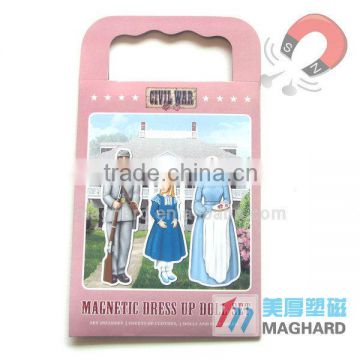 Hot China Products Wholesale Magnetic DIY Toy magnetic dress up