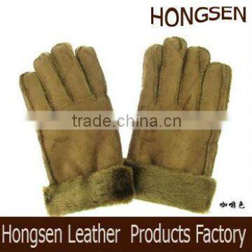 HS1426 Faux Sheepskin Fur glove