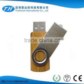 Wooden Swivel Design Usb Drives,64gb 128gb Wood Case Pendrives Usb 2.0 photo-6