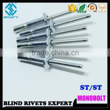 WATER PROOF STRUCTURE S-BOLT RIVETS