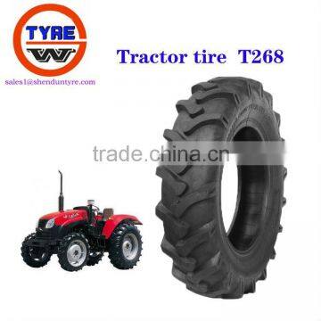 Bias nylon tyres tread depth good traction for agriculture tractor drive wheels