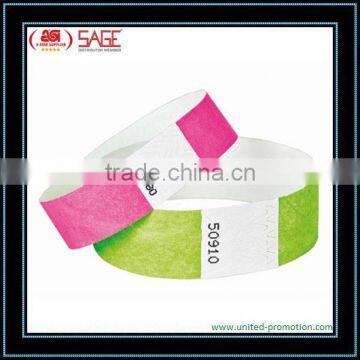 Custom Event Disposable Tyvek Wristband