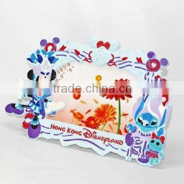 3d custom cute soft PVC photo frames