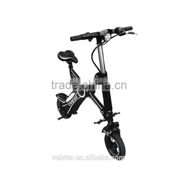 high quality folding electric bike / battery powered scooter / electric 250w folding bicycle