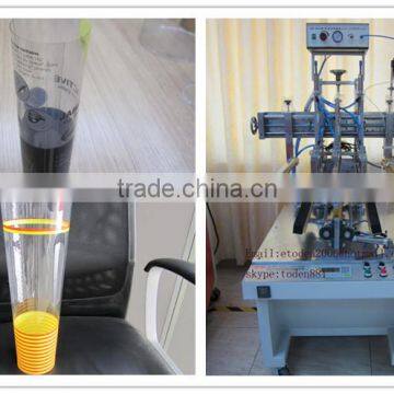 transparent conical box welding machine