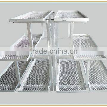 Metal Display Rack, Metal Display Unit for Showing Flowers