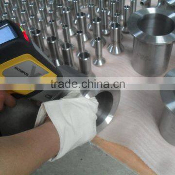 BW Butt Welding Titanium Stainless Steel Pipe Fittings Tees Flanges Reducer Gr 1 2 5 7 11 12 TP 304 316 Q235 Q345