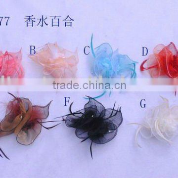 fashion silk flower corsage flower