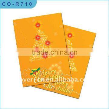 Hotsale Promotion gifts LED Music Greeting Cards