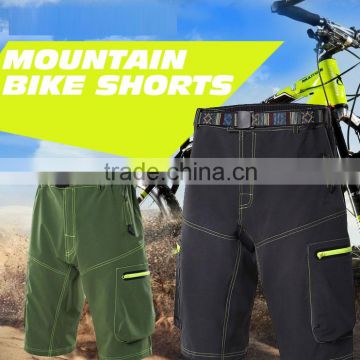 oem outdoor mens mountain bike shorts cycling shorts