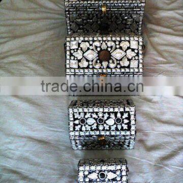 metal jewellery boxes sets