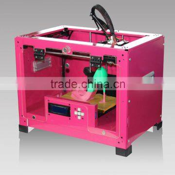 colorful small FDM 3D printer with software