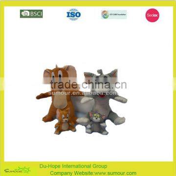 professional factory direct custom tom and jerry plush toys,factory direct tom and jerry plush toys,custom plush toys