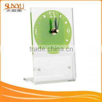 Manufactuing Acrylic Wall Clock Stand With Diffterent Shape/ Color