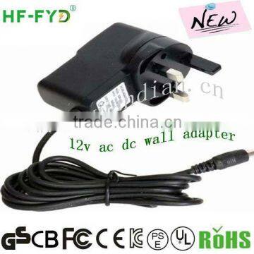 Switching Adapter UK series,6V 2A/ 12V 1A output