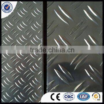 2-bar Aluminium checkered/ Tread Sheet/Plate for decoration