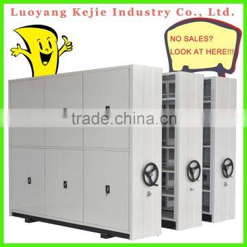 Hot selling accordion shelving steel mobile filing cabinet mobile shelving