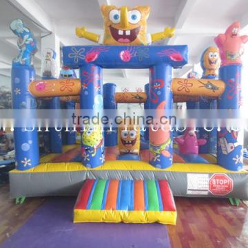 commercial Inflatable Spongebob bouncers, bouncy castles