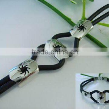 Stainless Steel with Rubber Bracelet RB -054