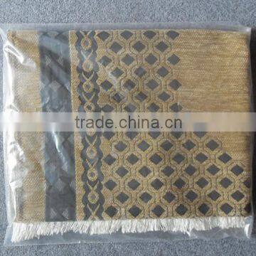 2015 100%chenille Jacquard Woven Muslim Prayer Rug Mat photo-5