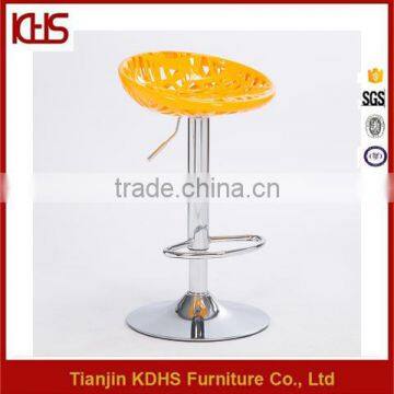 Adult High Swivel Plastic Design Chair With Footrest photo-6