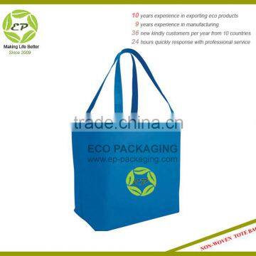 Custom Cheap High Quality Big Value Nonwoven Promotional Tote Bag