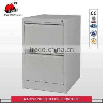 High Quality Anti-tilt Construction 2 Drawers Vertical Steel Filing Cabinet photo-4