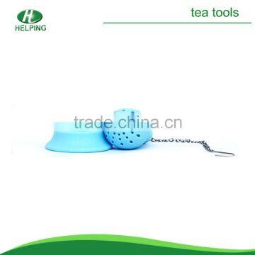 light bulb shape silicone tea strainer/ tea bag infuser/tea infuser wholesale.