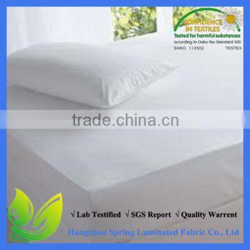 White Twin Size Mattress Cover Protector Vinyl Sheet Waterproof (39"X76"+11.5")