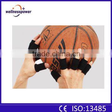 2016 Black Sports Finger Splint Guard Bands Bandage Support Wrap Basketball photo-3