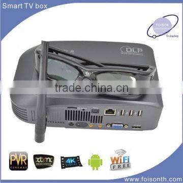 Portable DLP Style Smart Beam Home Theater 3D Projector With Buit-in Wifi photo-2