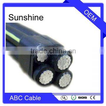 Overhead cable service drop cable