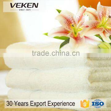 Strict QC system soft bamboo white hand towel