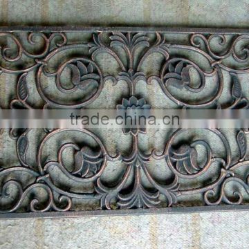 personality metal doormat outdoor