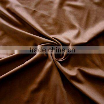 polyester spandex elastic dark color plain fabric for swimwear